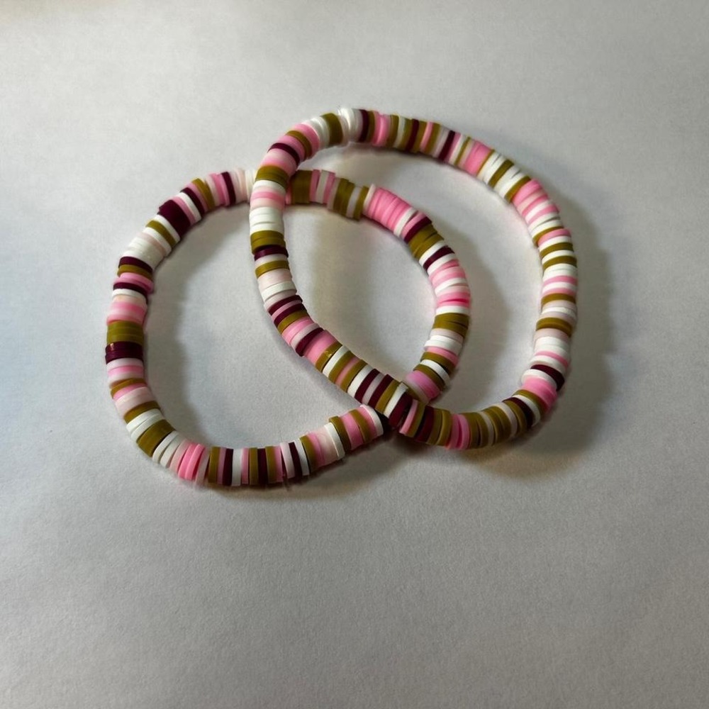 Heishi Clay Bead Bracelet | Persephone | Gods/Goddess Collection